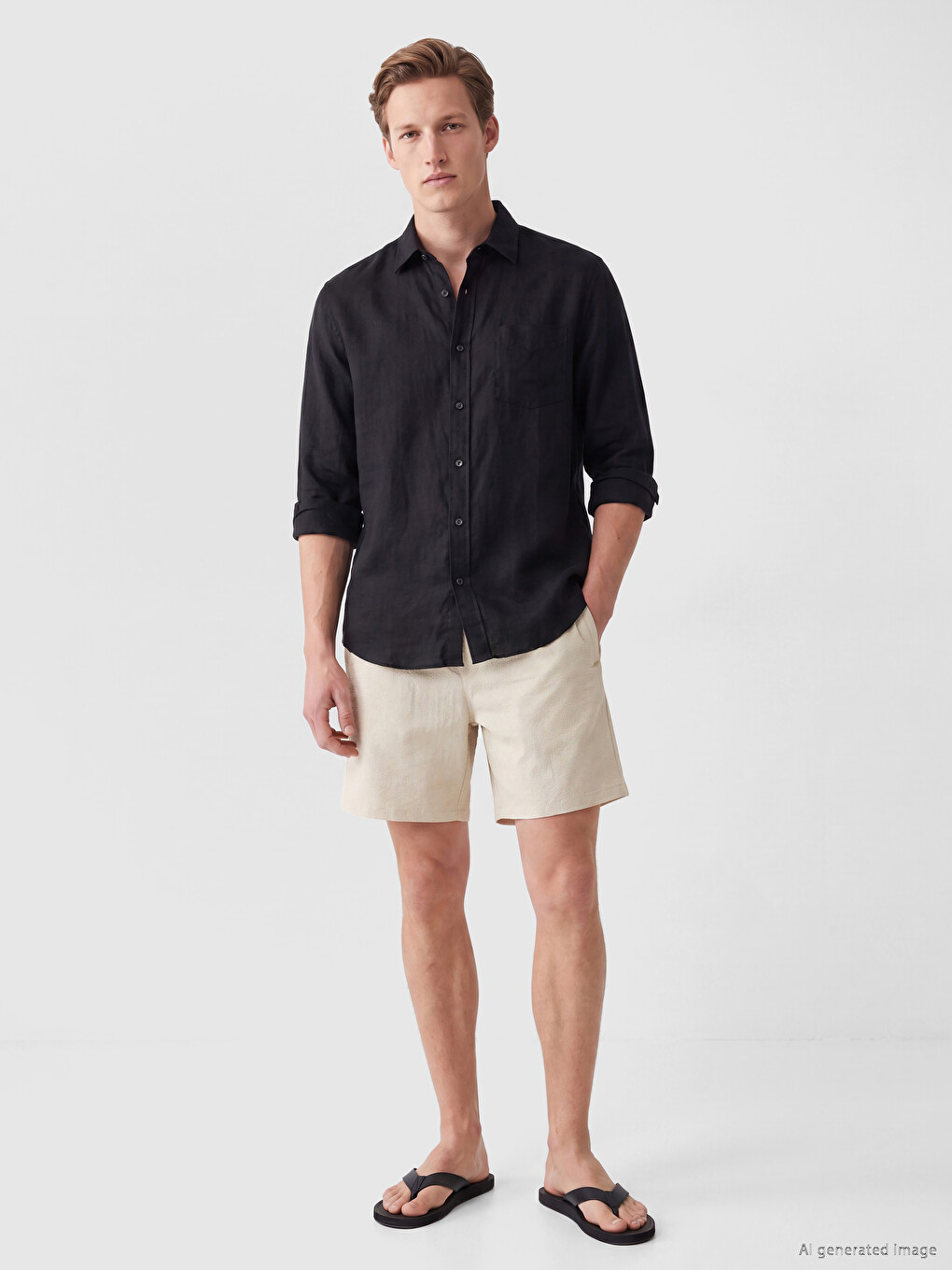 Short Men's Swimming Shorts-1