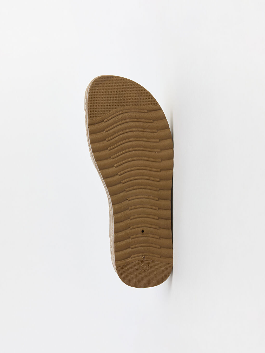 Bej Süet Görünümlü Kadın Sandalet-4