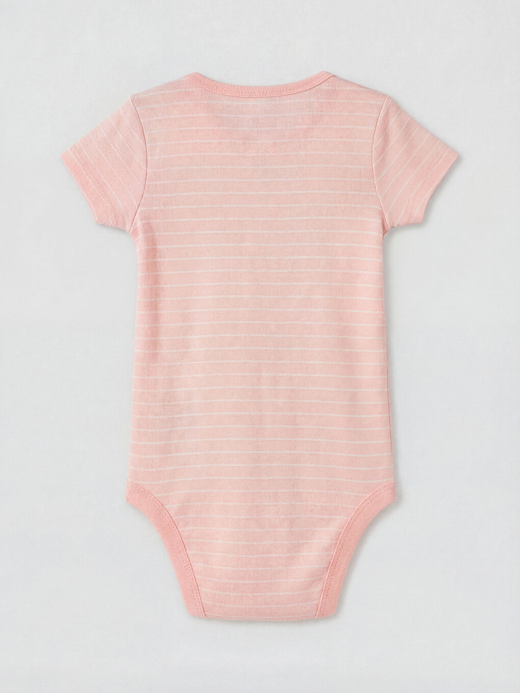 Bisiklet Yaka Kız Bebek Çıtçıtlı Body 3'lü-2