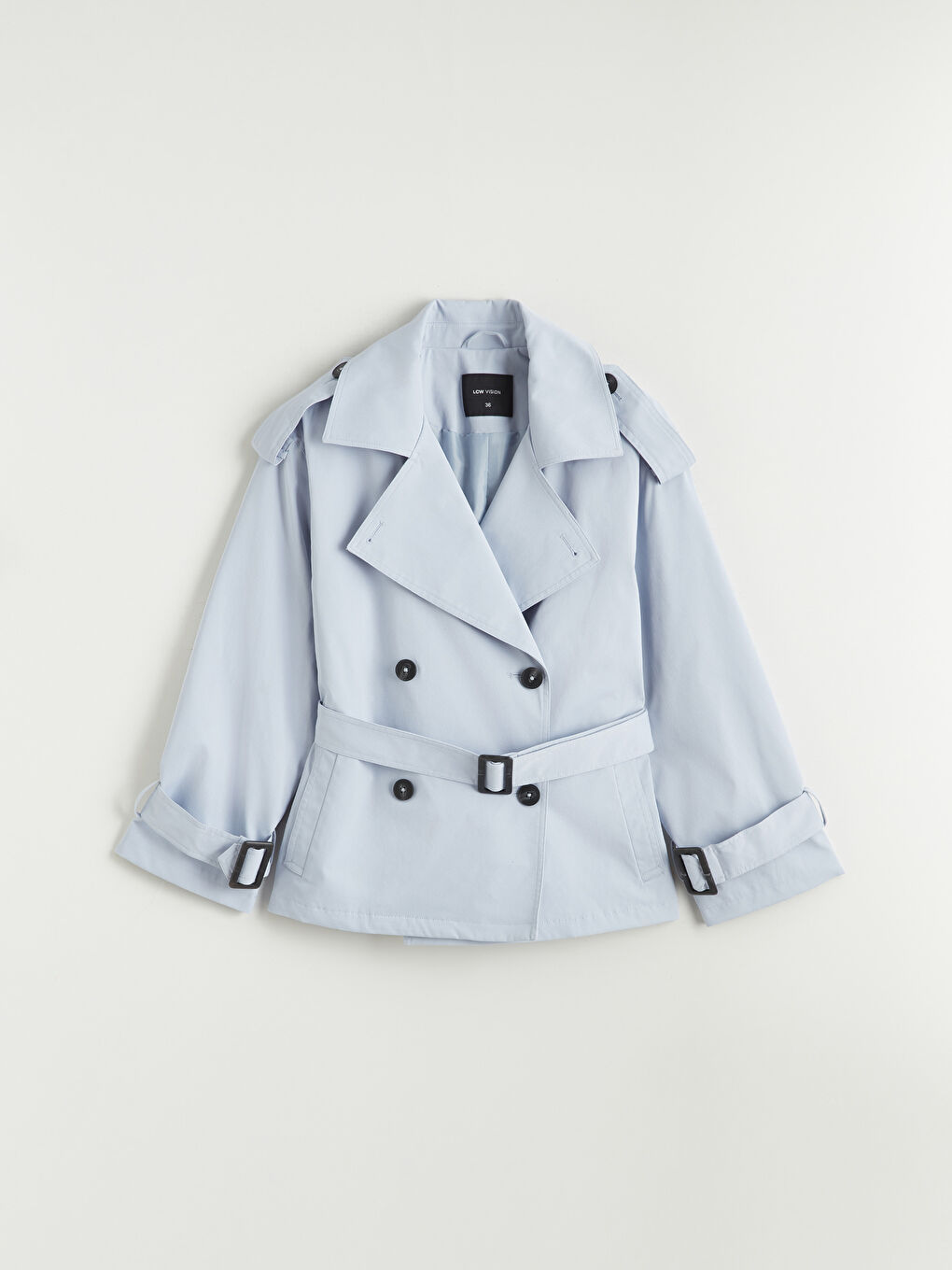 Women's Double-Breasted Trench Coat-5