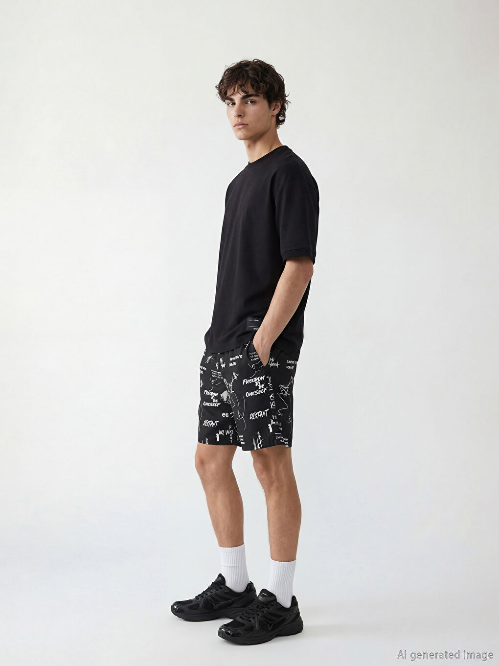 Muškarac CRNA Kratke hlače