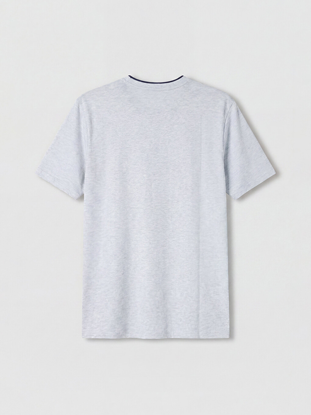Crew Neck Men's Printed T-Shirt-5