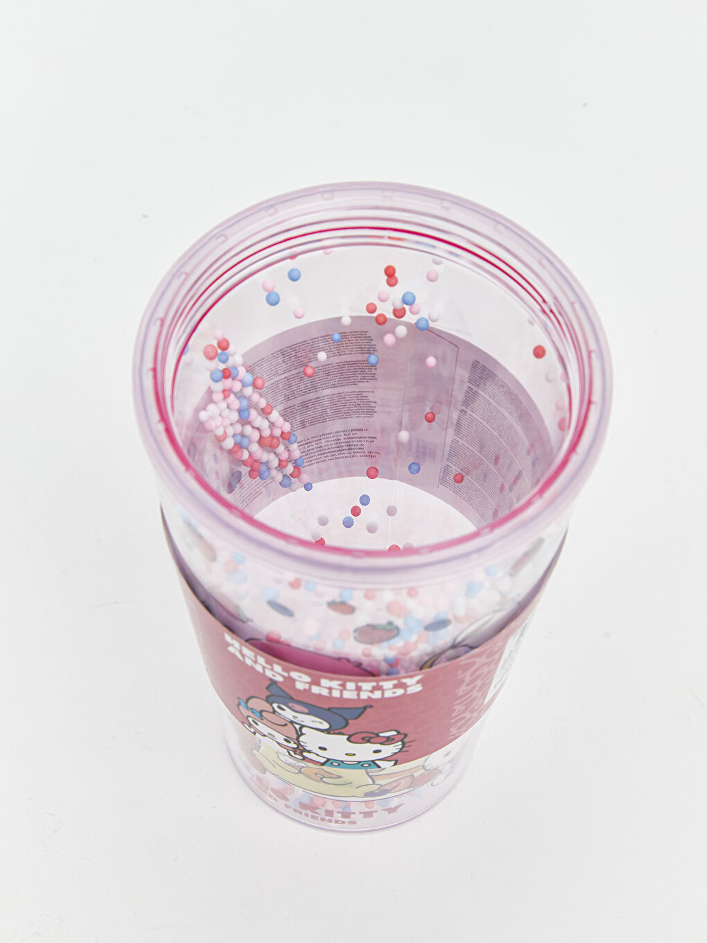 Kuromi Baskılı Pipetli Meşrubat Bardağı-2