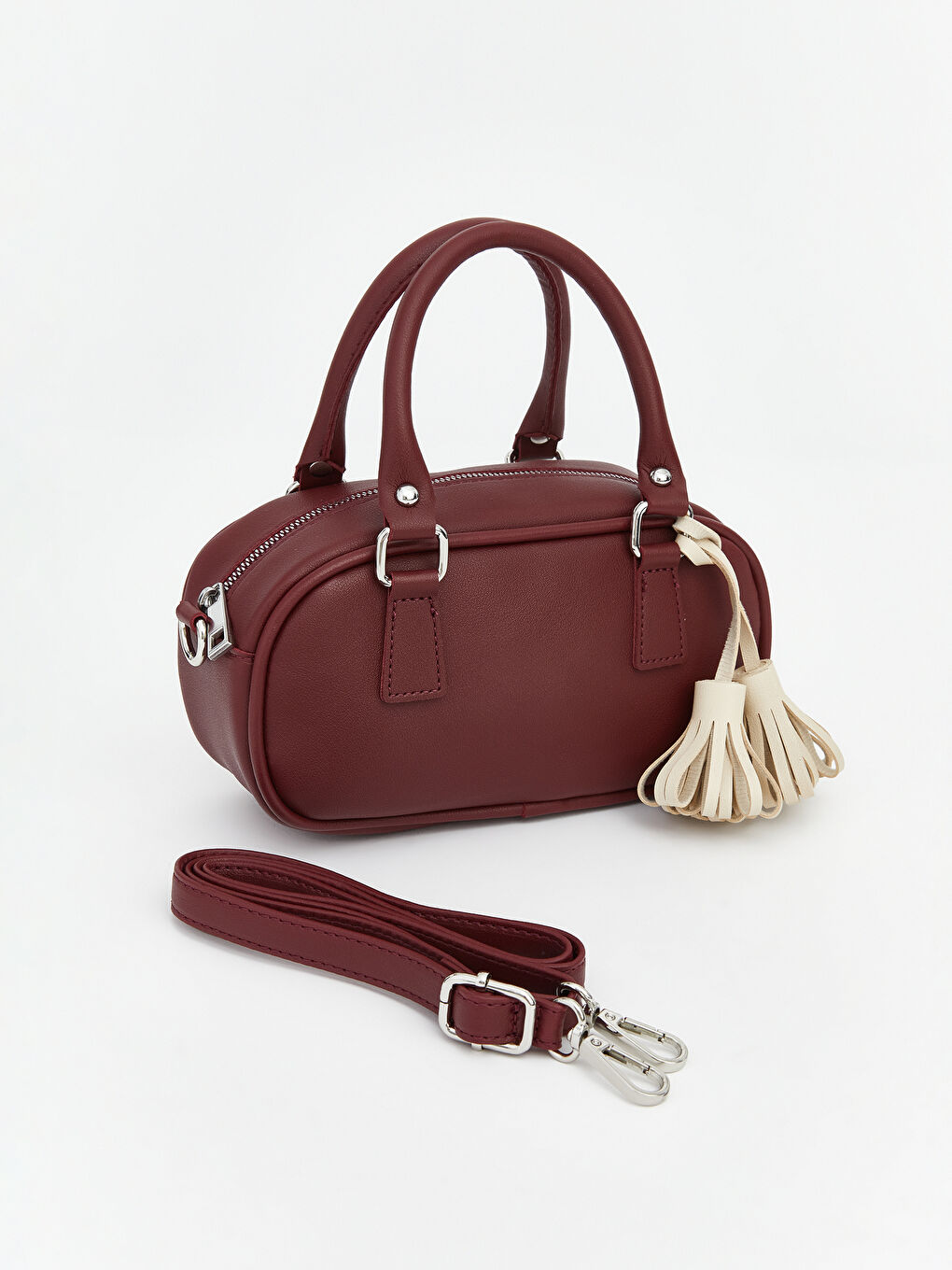 Women's Shoulder Bag with Detachable Strap-1