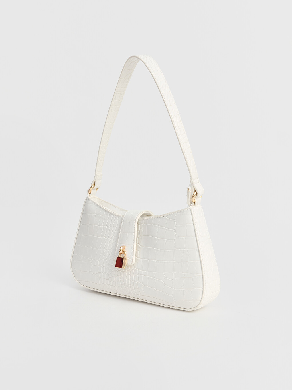 Faux Leather Women's Shoulder Bag-2