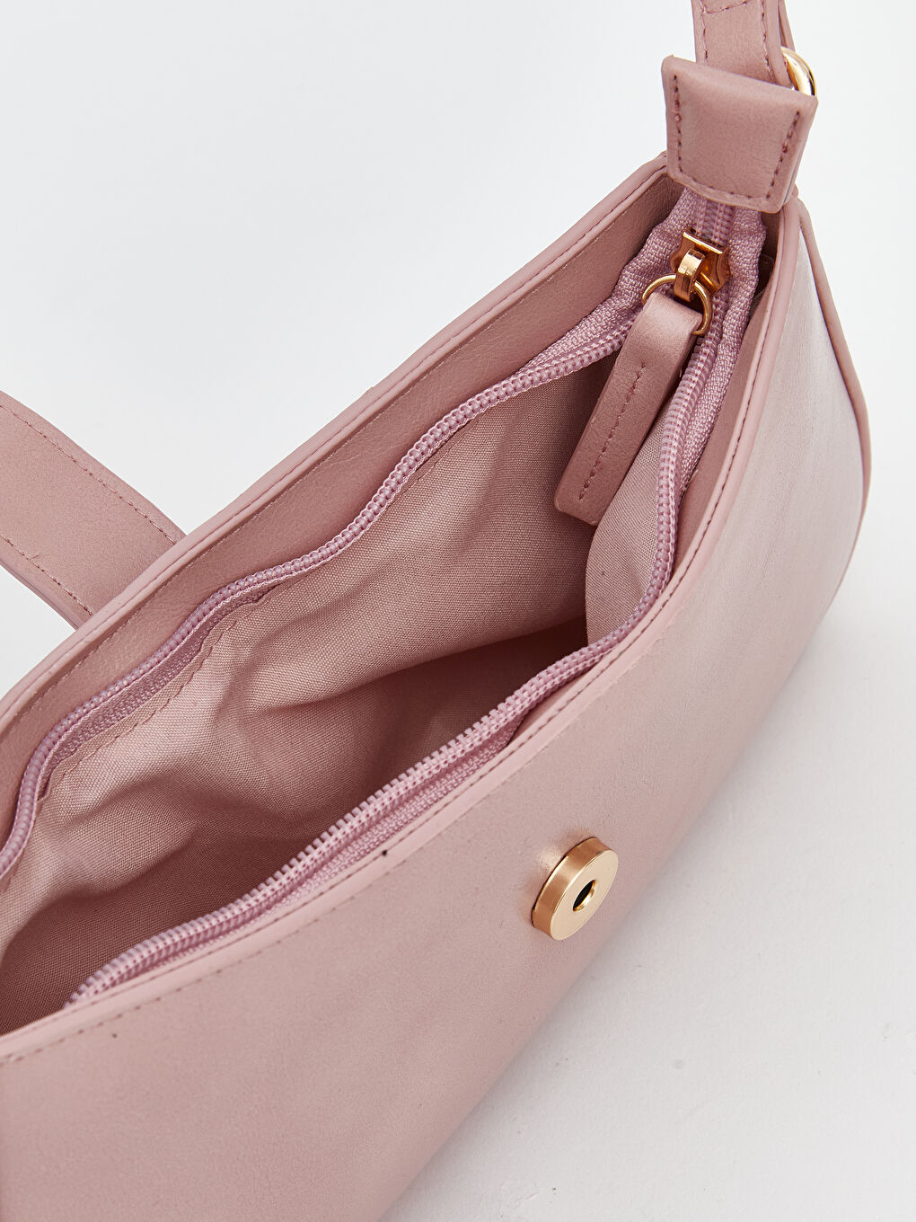 حقيبة كتف وردي امرأة-3