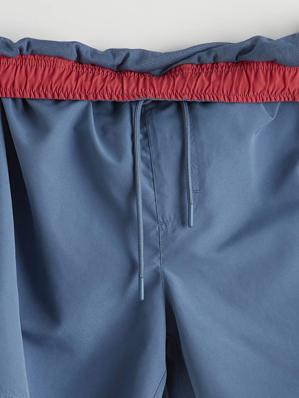 Короткие вышитые мужские шорты для плавания-6