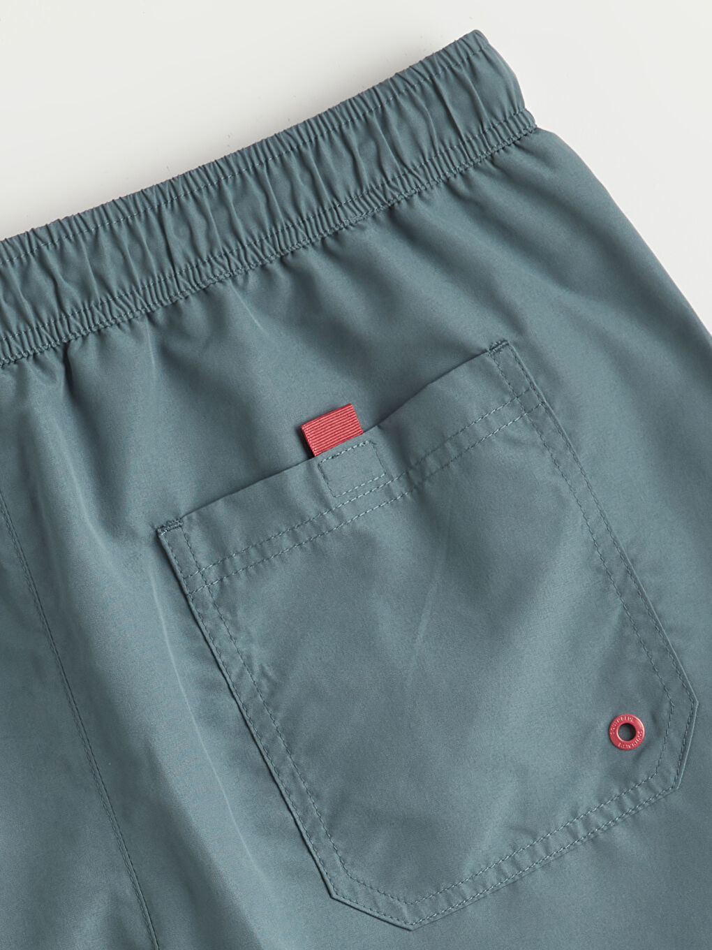 Short Embroidered Men's Swimming Shorts-5