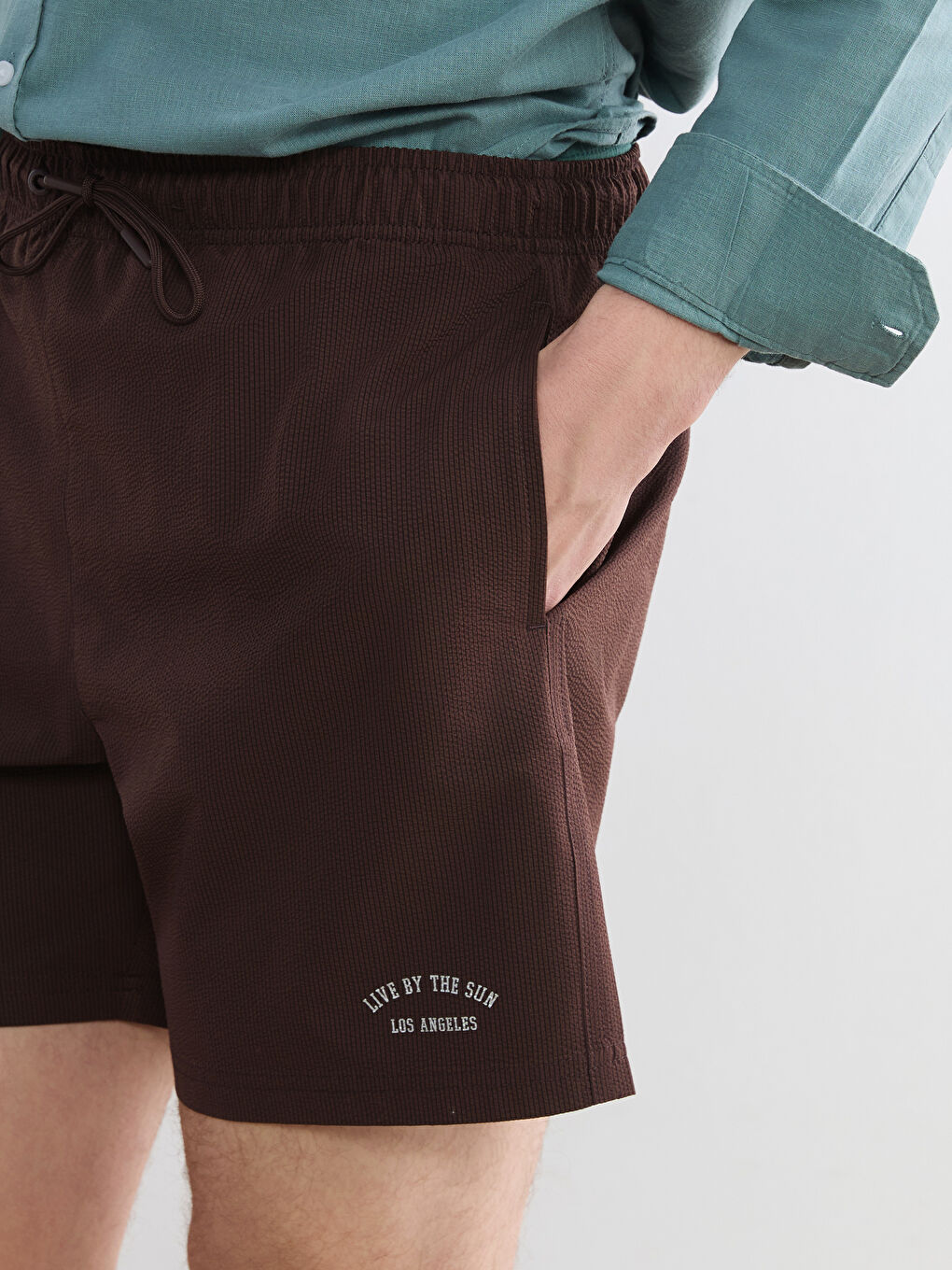 Muški šorts za kupanje sa printom Los Anđelesa-2