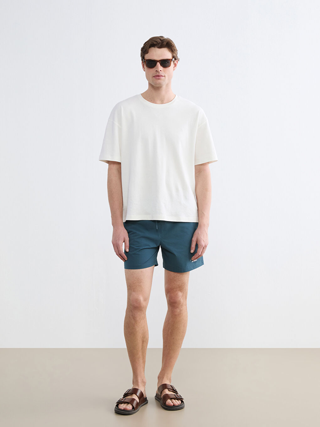 Мужские шорты для плавания с принтом «Лос-Анджелес»