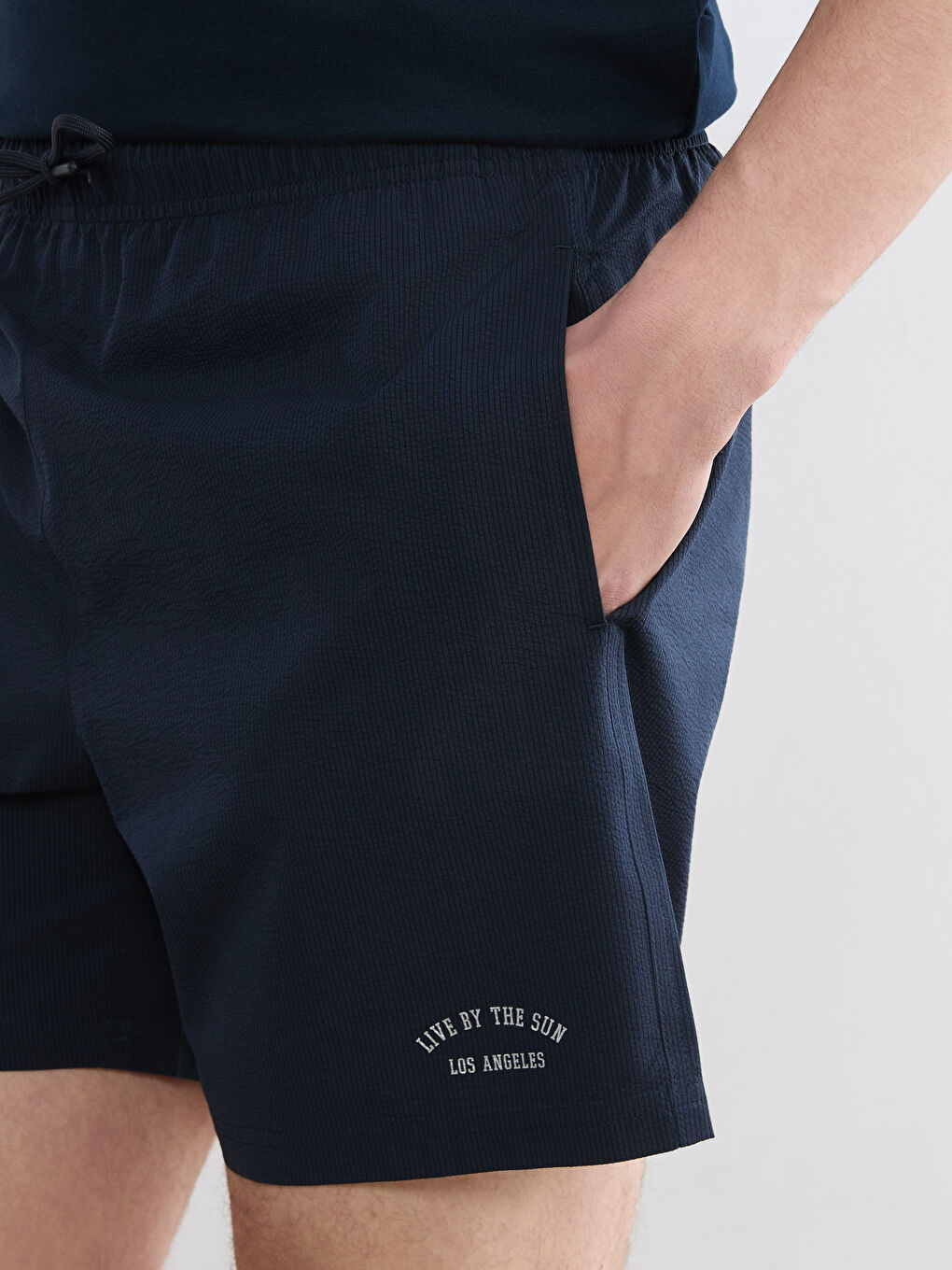 Ерлер көк Жүзуге арналған шорты-2