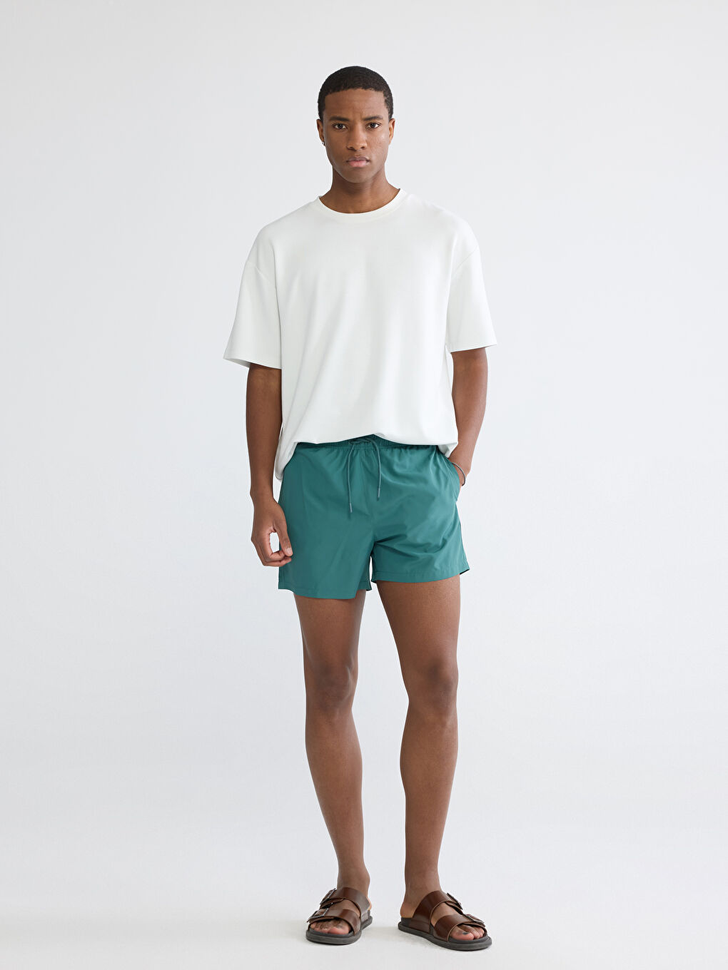 Short Basic Men's Swimming Shorts