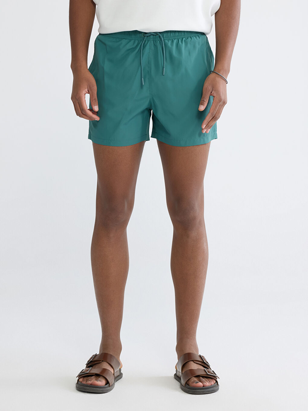 Short Basic Men's Swimming Shorts-1
