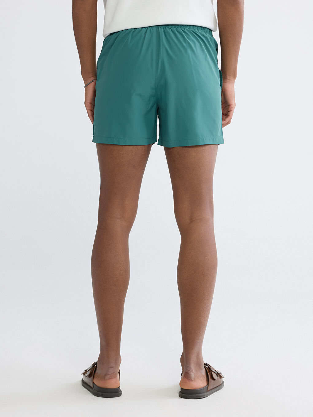 Short Basic Men's Swimming Shorts-3
