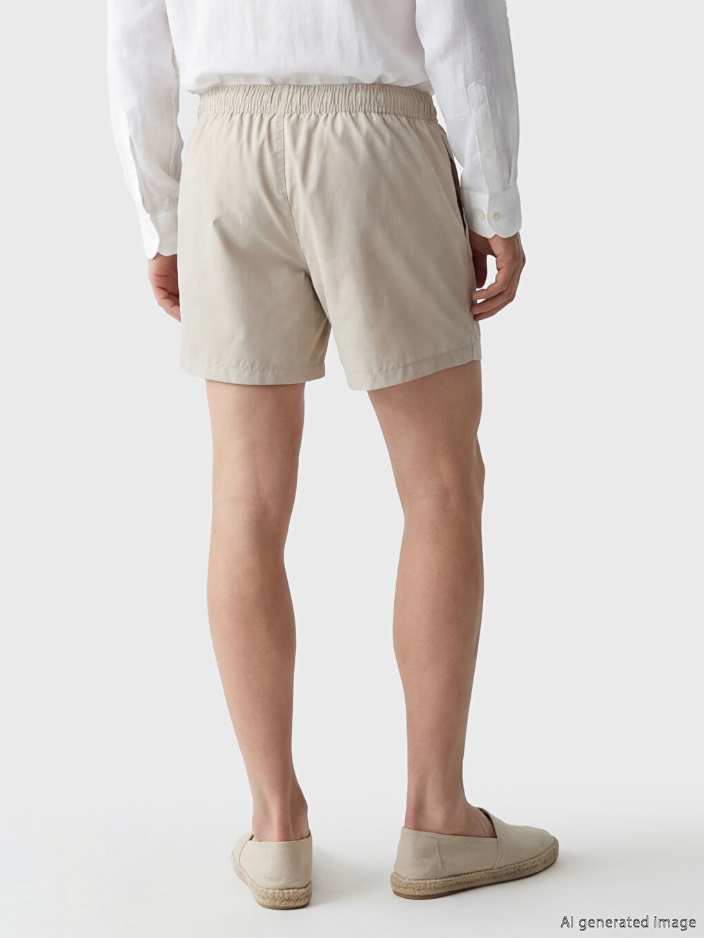 Short Basic Men's Swimming Shorts-3