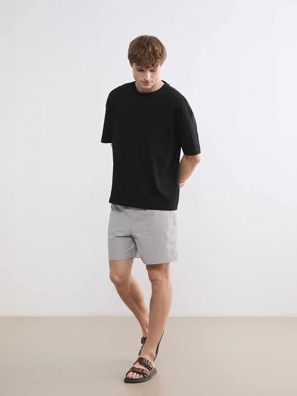 Мужчины Серый Шорты для плавания