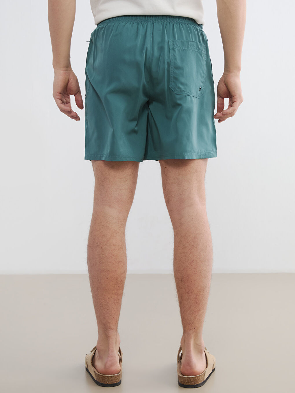 Ерлер жасыл Жүзуге арналған шорты-3