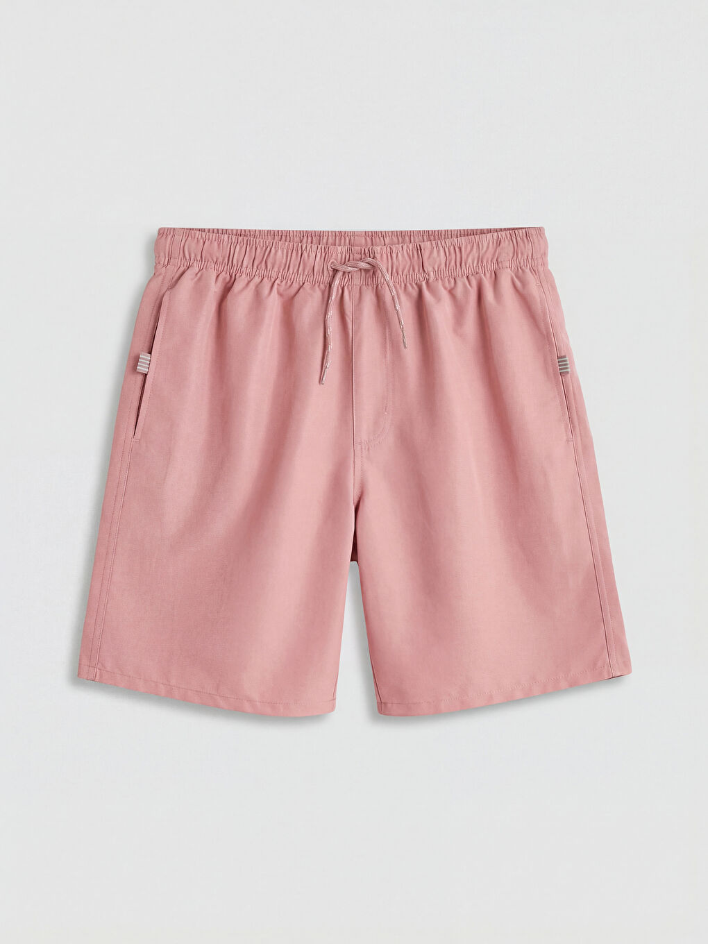 Pembe Kısa Boy Erkek Deniz Şortu