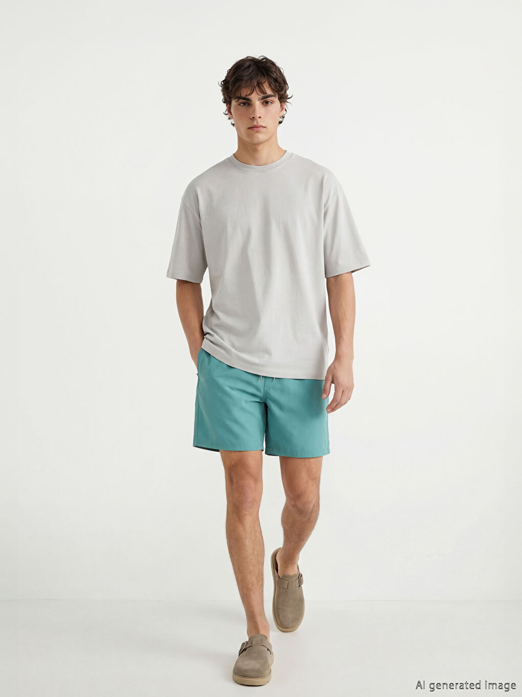 Short Length Men's Swimming Shorts