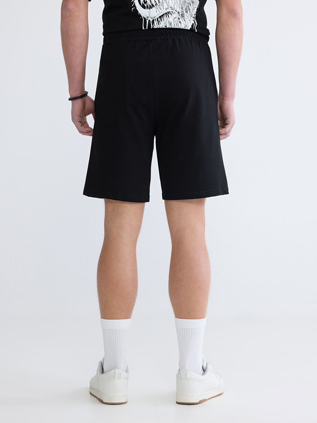 Man BLACK Shorts-3