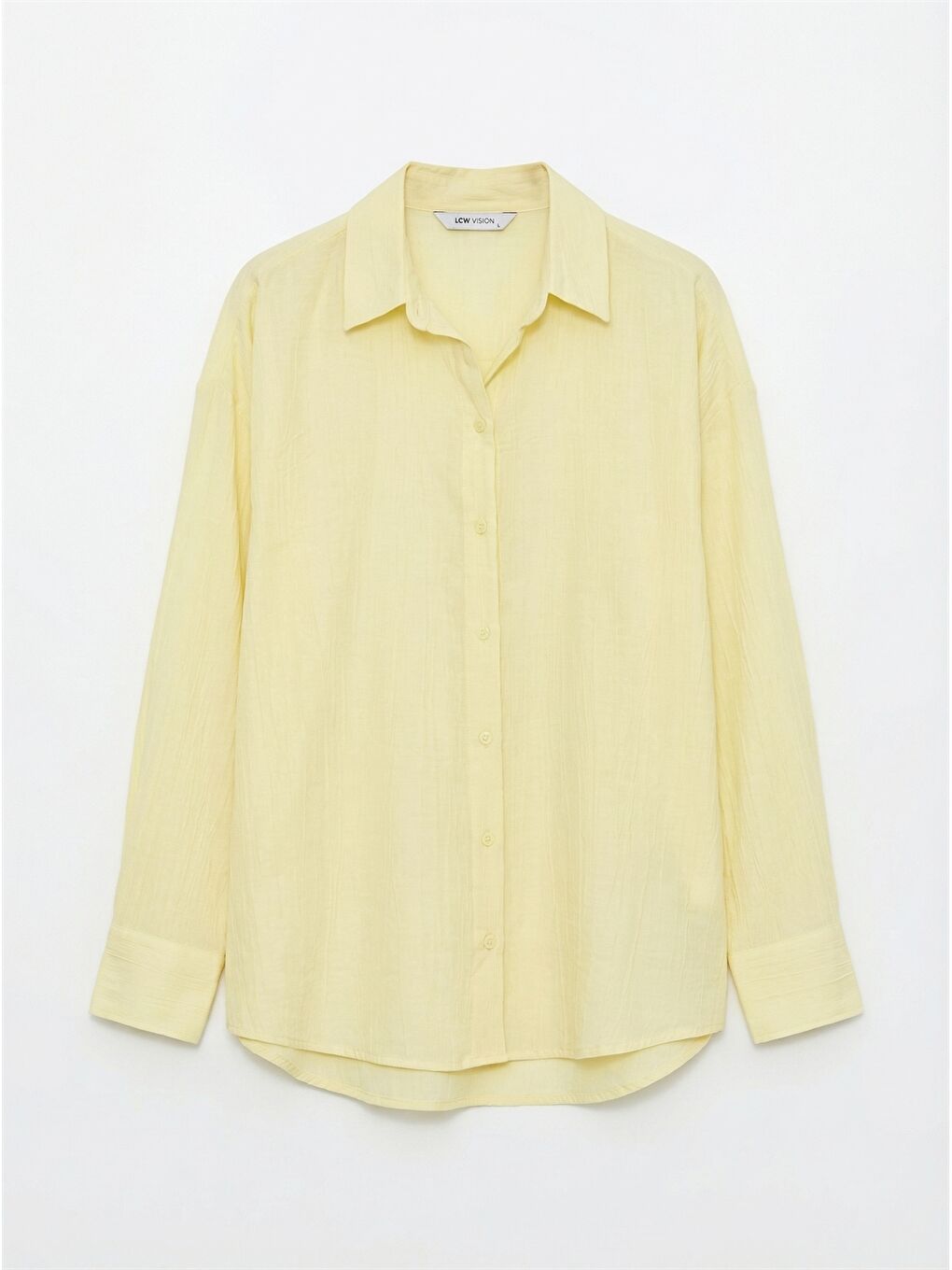 Textured Oversized Women's Shirt-4