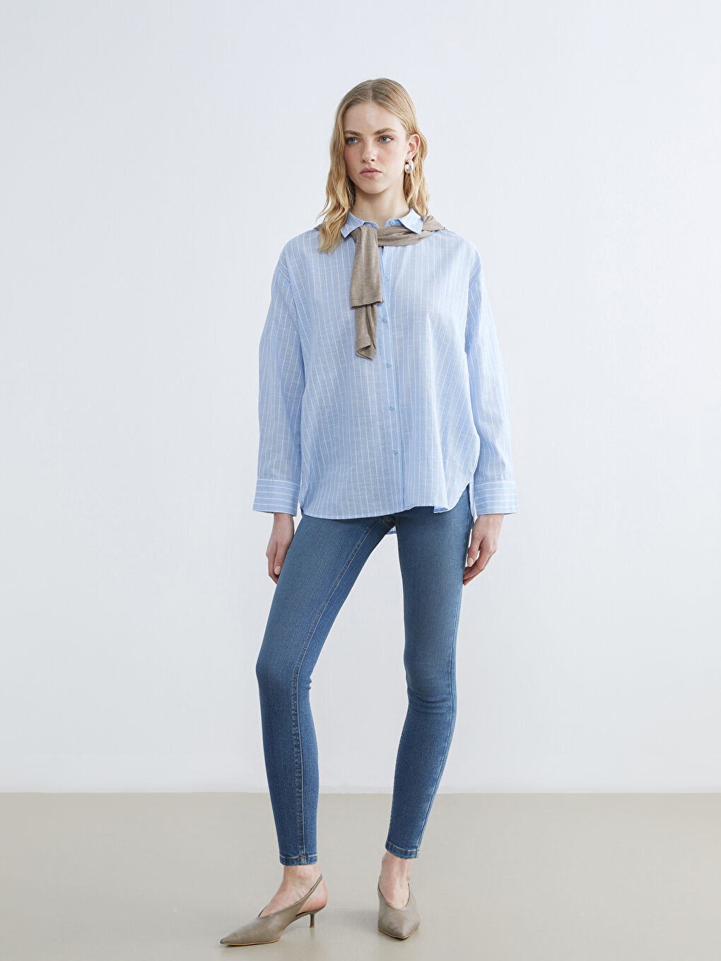 Әйелдер көгілдір Жейде-1