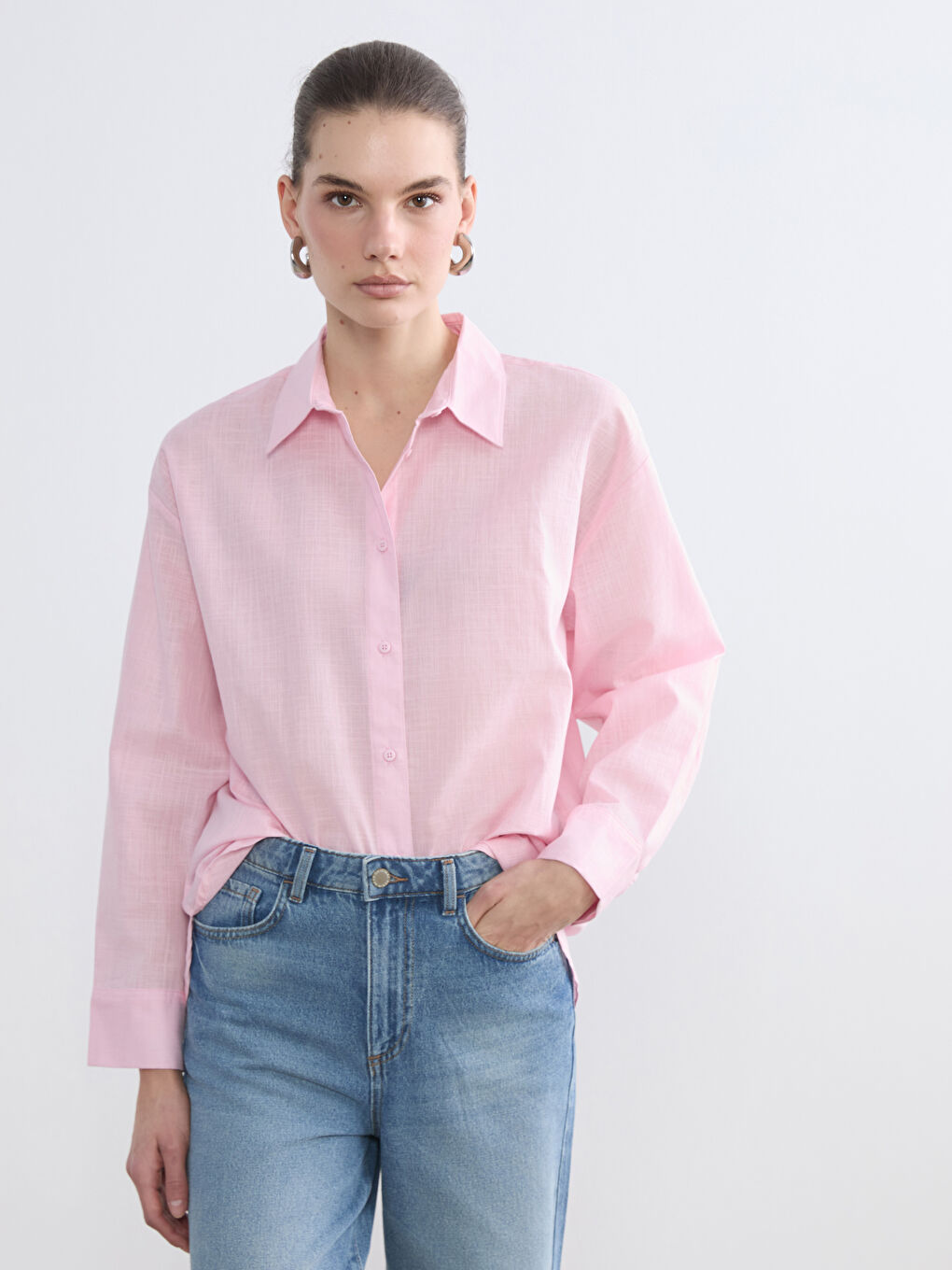 Žena RUŽIČASTA Košulja