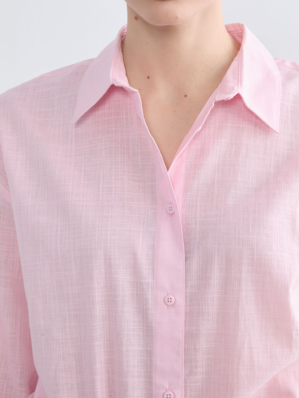 Žena RUŽIČASTA Košulja-2