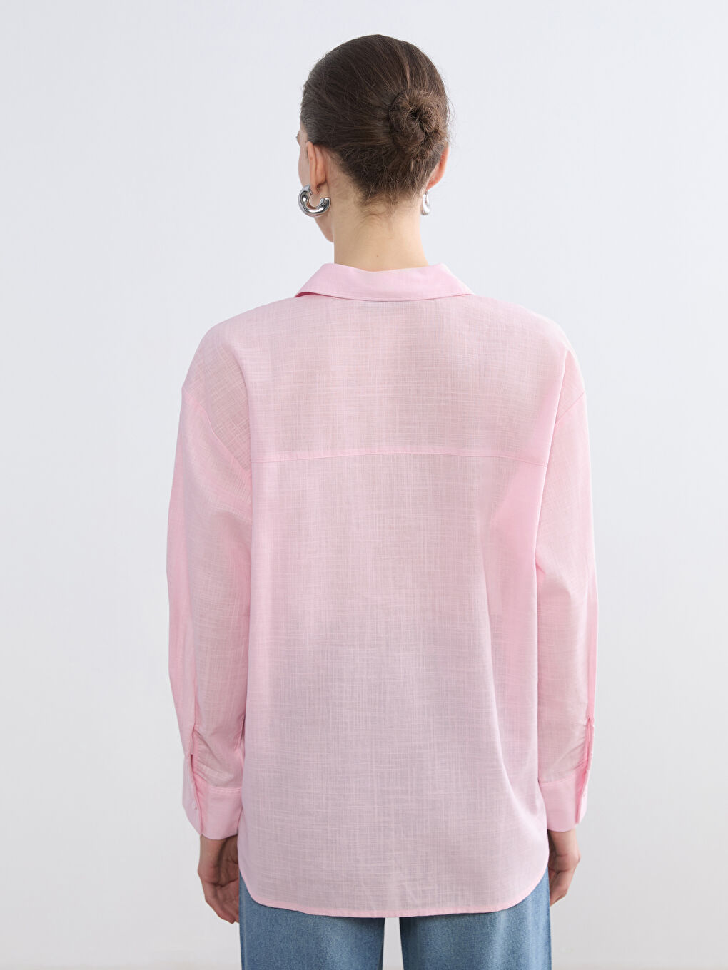 Žena RUŽIČASTA Košulja-3