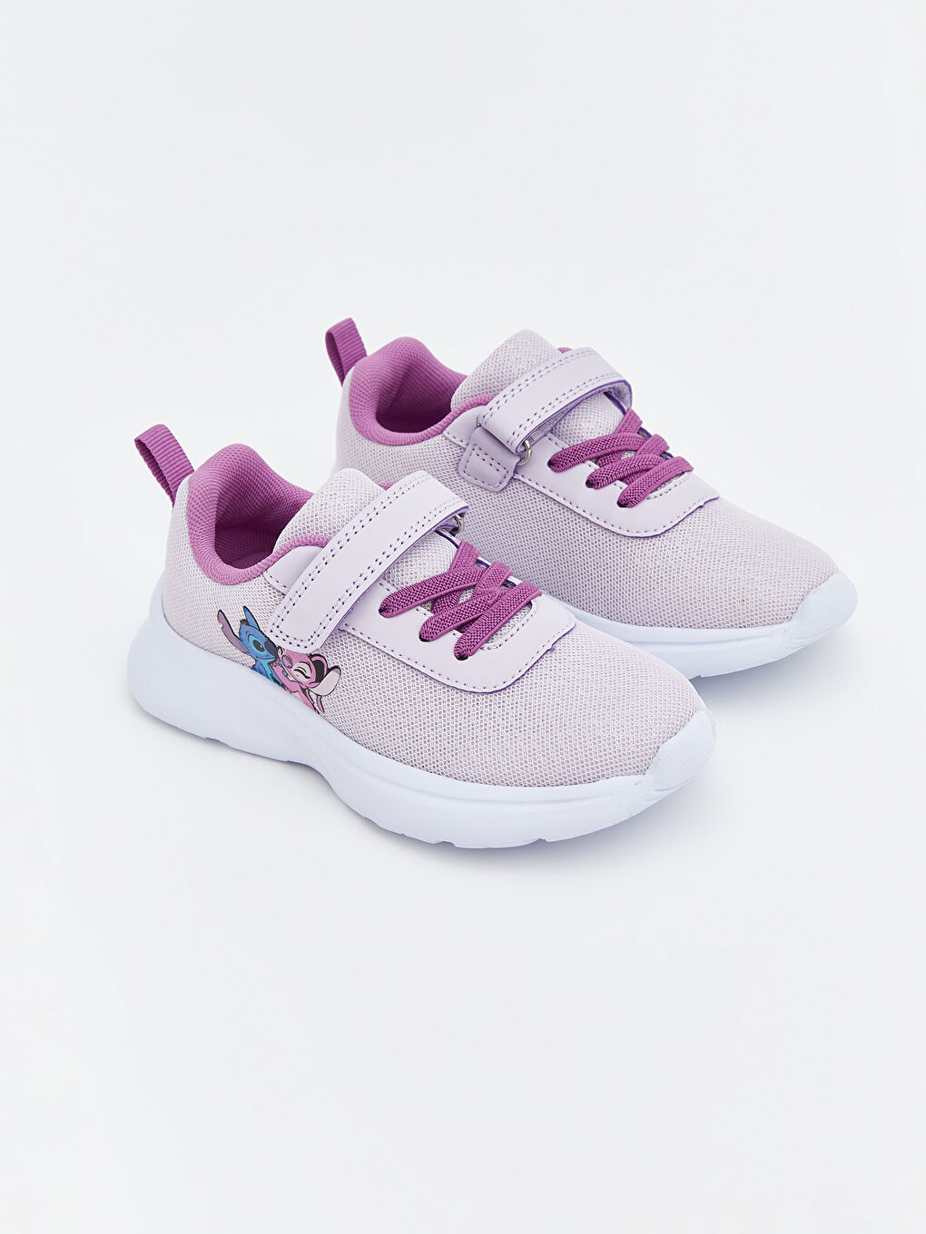 Lilo & Stitch Print Baby Girl Sneakers