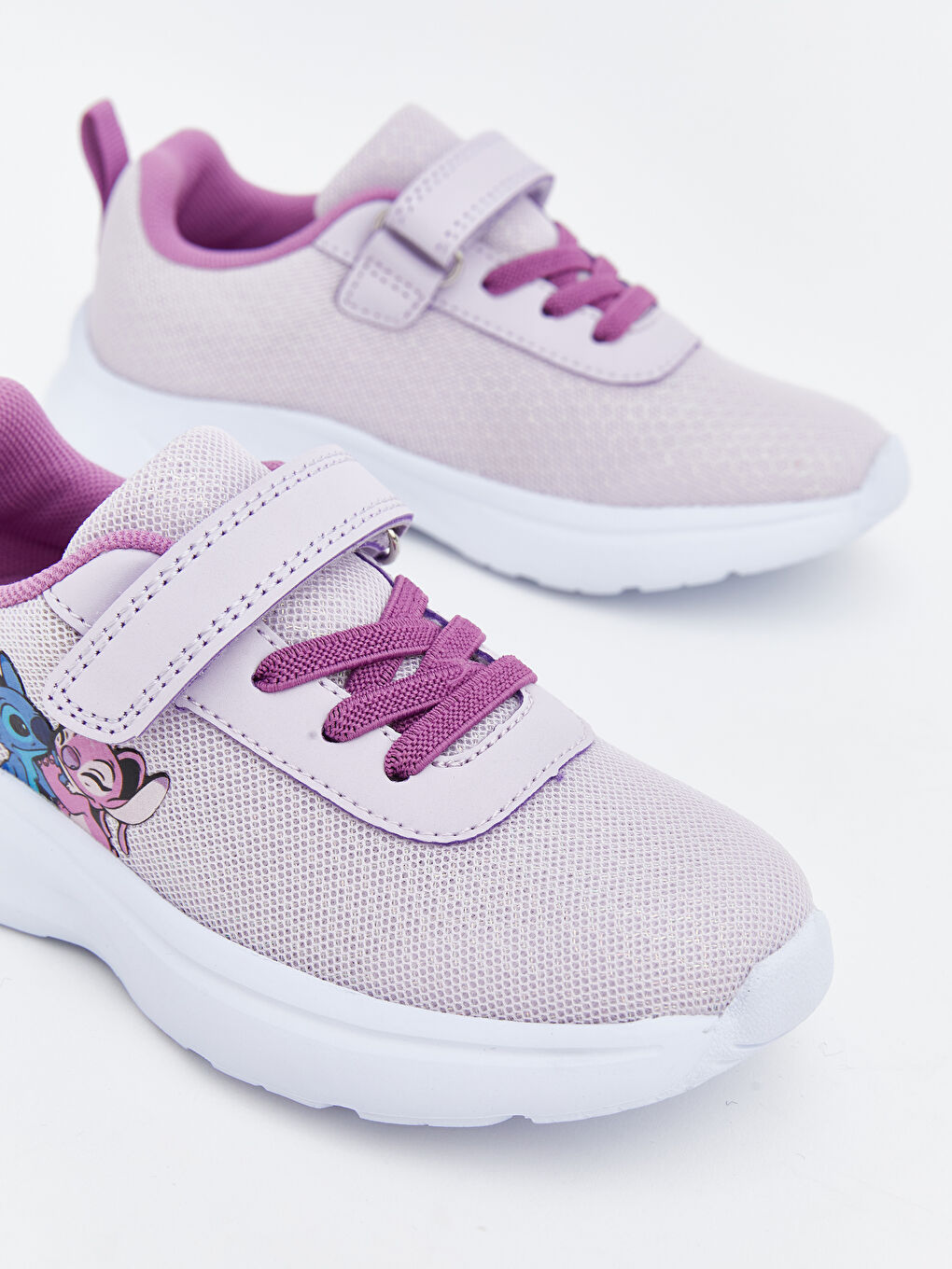 Lilo & Stitch Print Baby Girl Sneakers-2