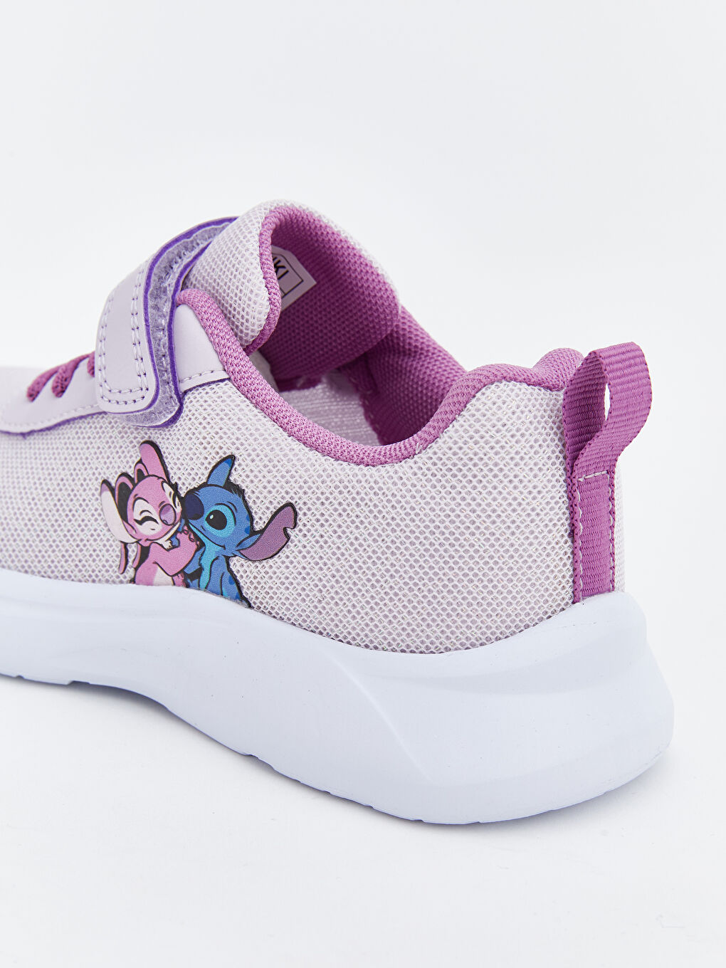 Lilo & Stitch Print Baby Girl Sneakers-4