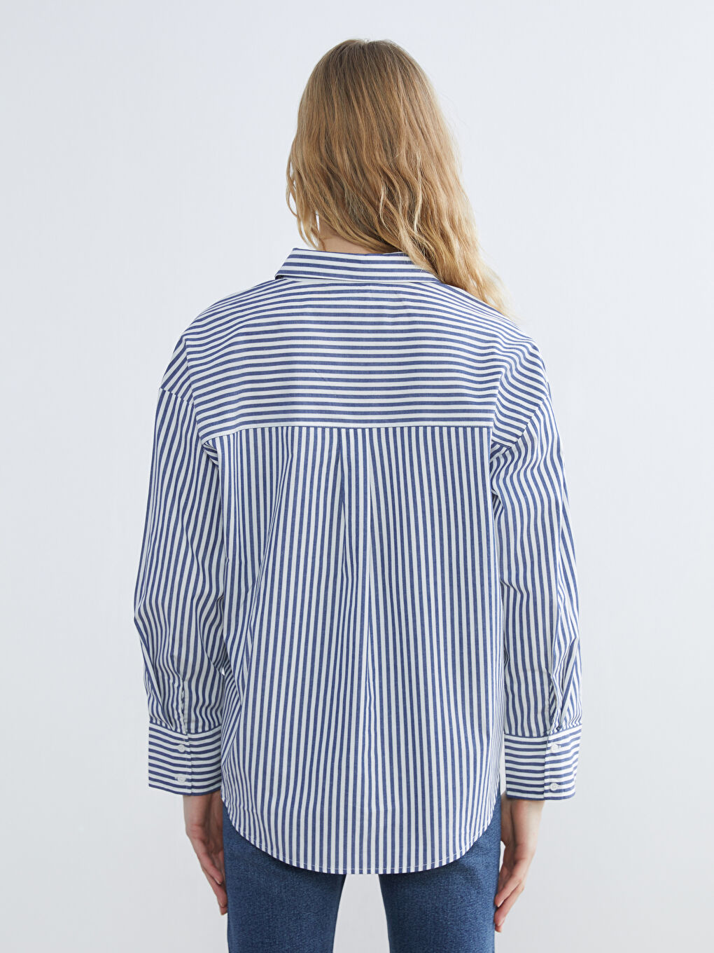 Әйелдер көк Жейде-3