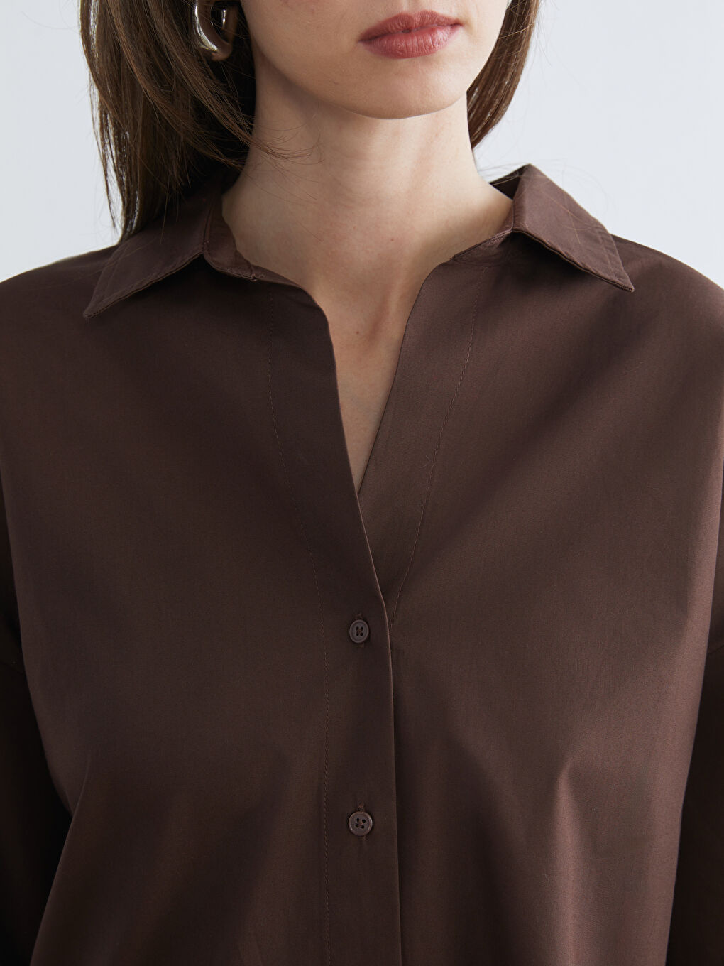 Woman BROWN Shirt-2