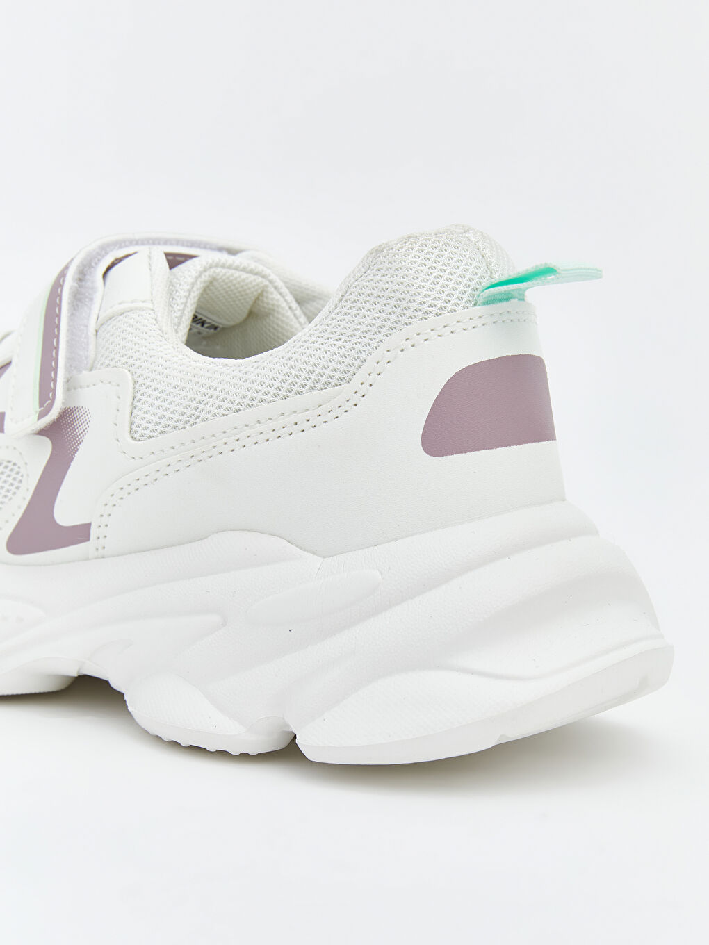 Hook and Loop and Laced Girls' Sneakers-4