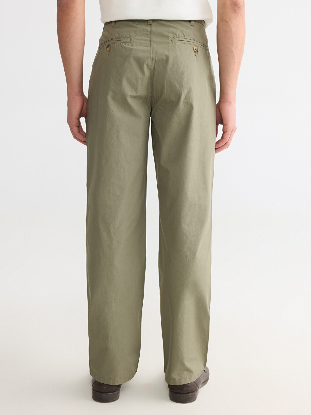 Pantaloni Chino Kaki Bărbat-3