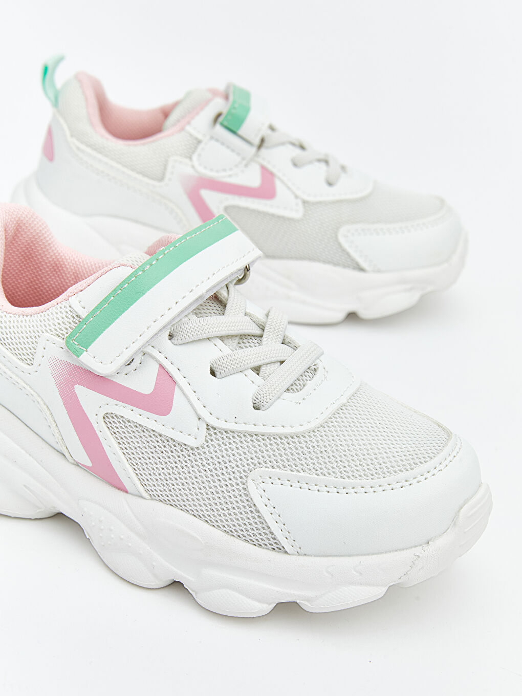 Baby Girl WHITE Sneakers-2