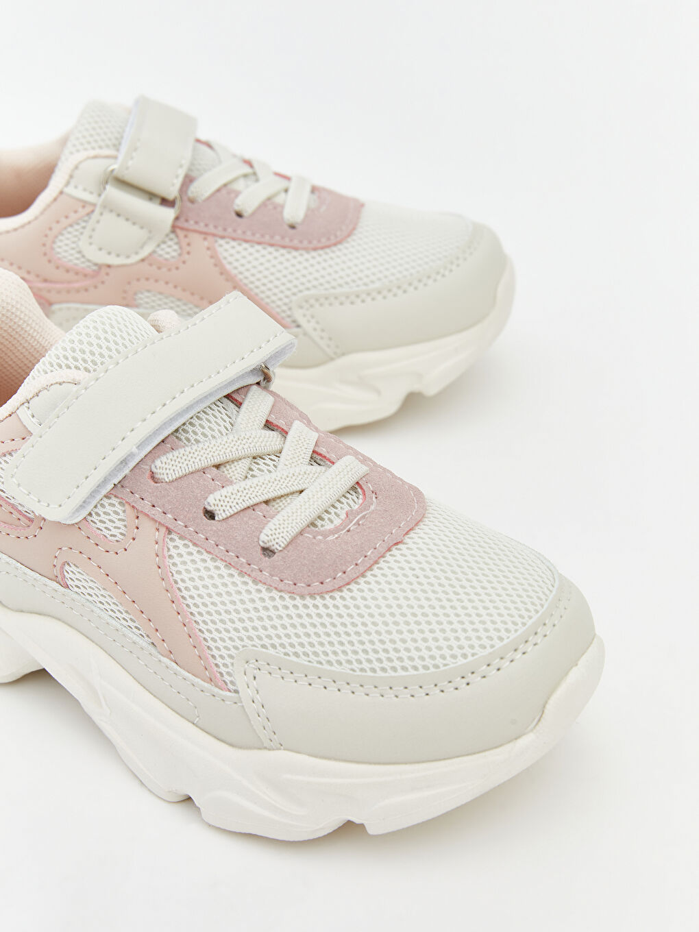 Baby Girls' Sneakers with Laces & Hook-and-Loop-2