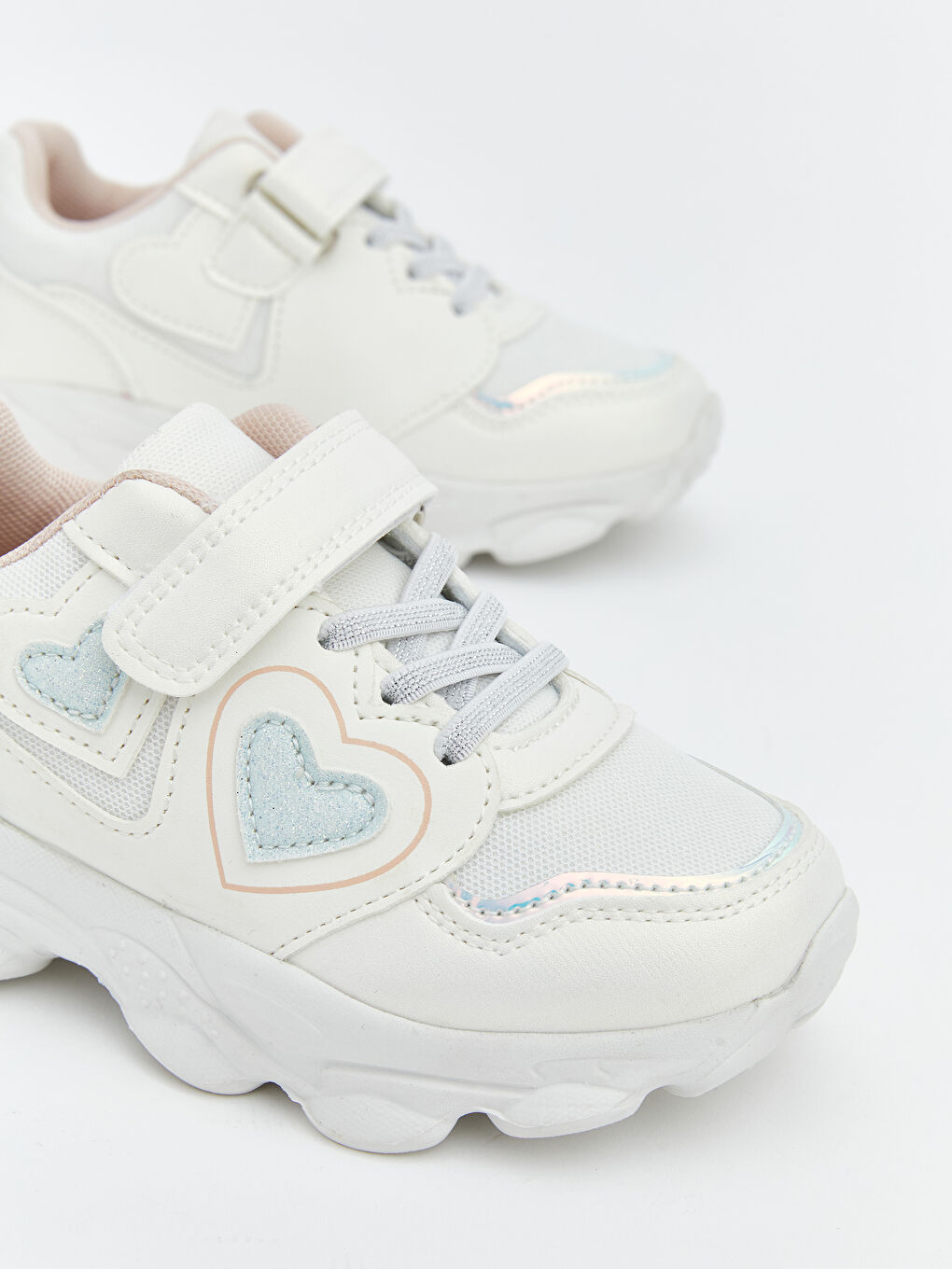 Малышки девочки Белый Кроссовки-2
