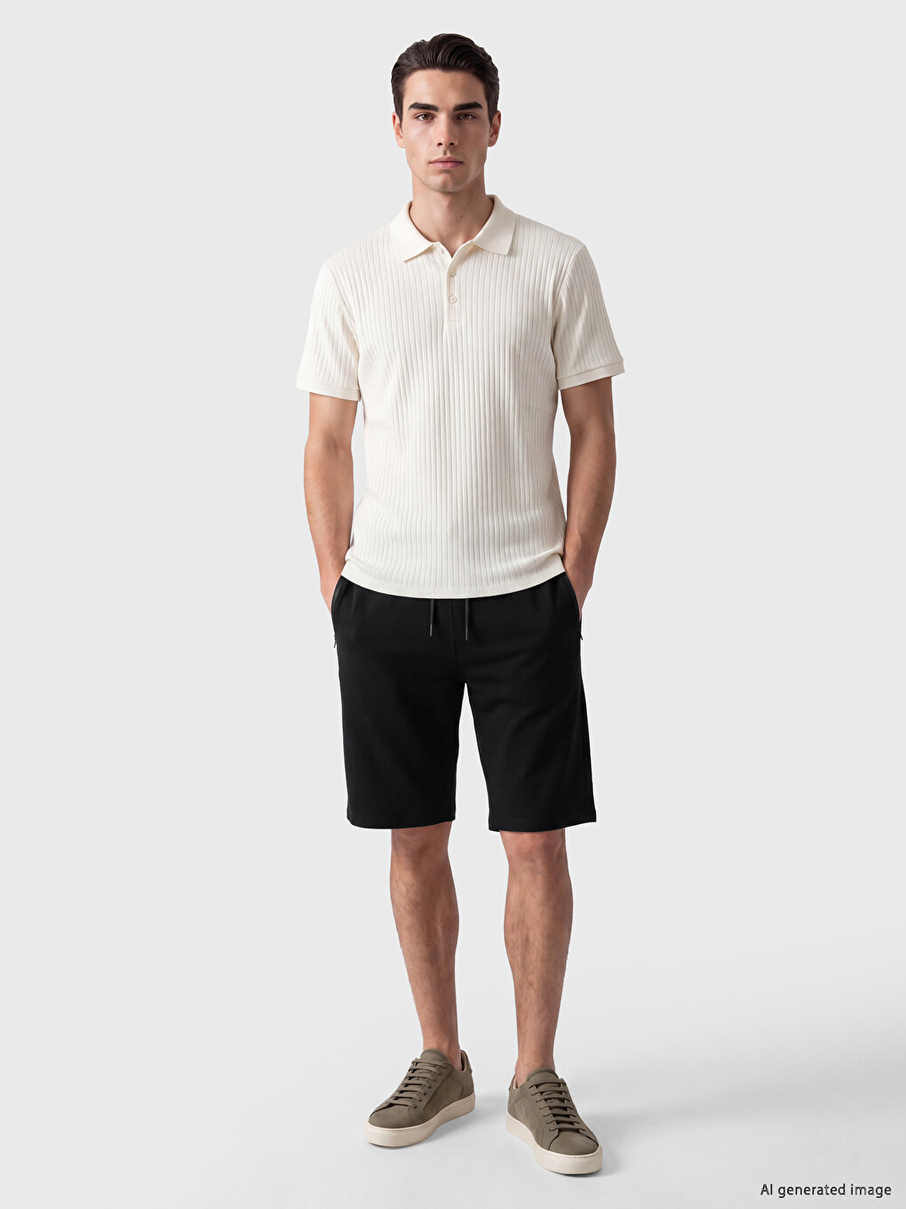 Pantaloni Scurți Regular Fit Pentru Bărbați