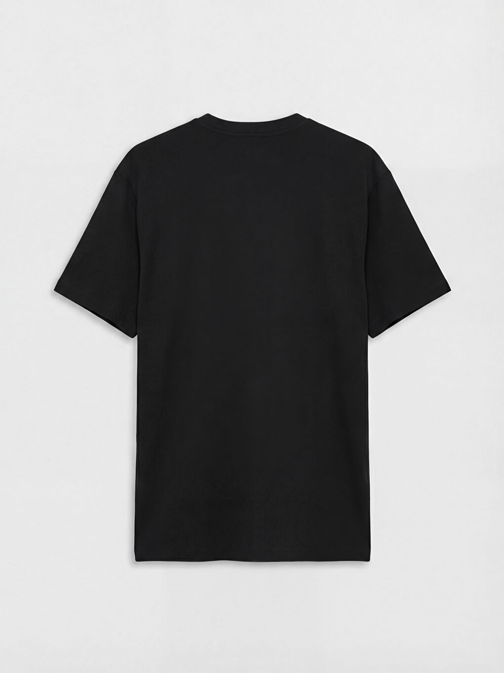 Crew Neck Oversize Printed Men's T-Shirt-5