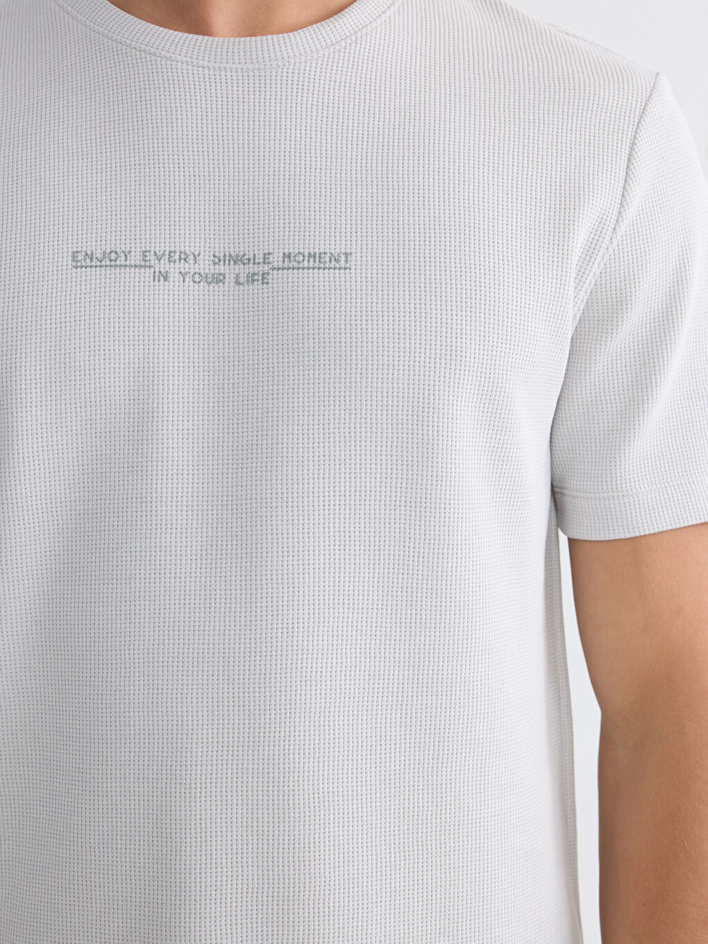 Crew Neck Printed Men's T-Shirt-2