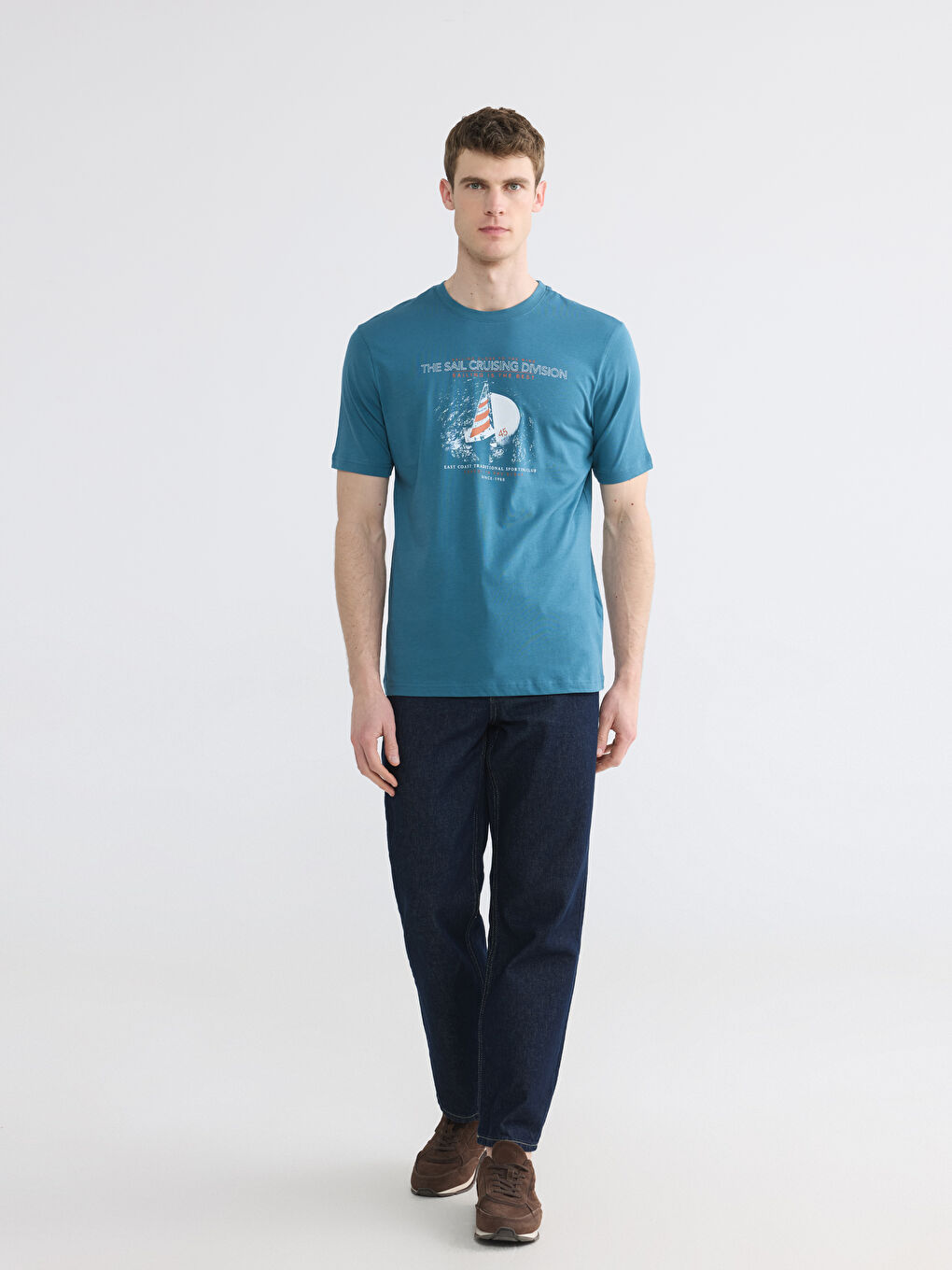 Man PETROL T-Shirt-3