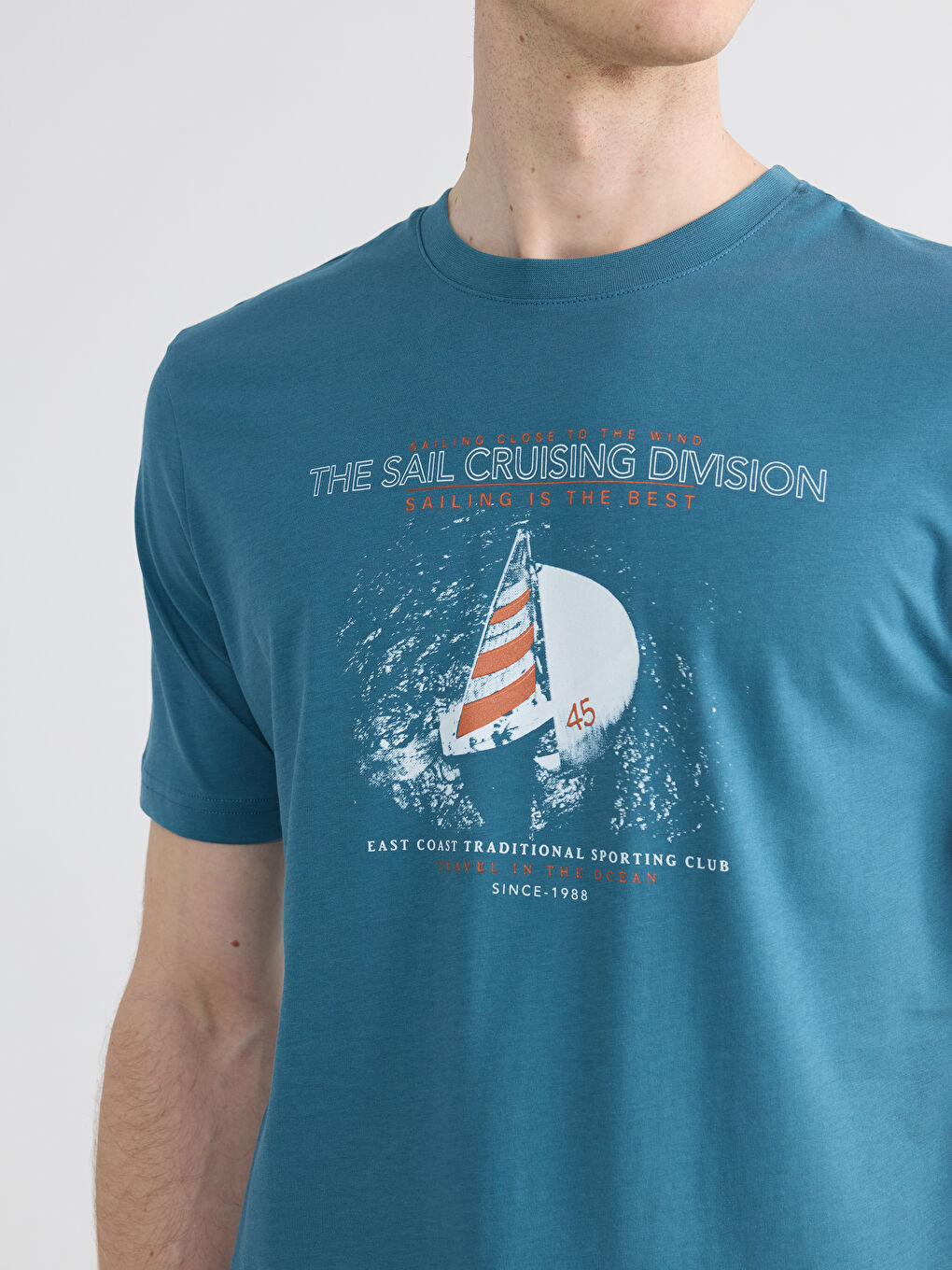 Man PETROL T-Shirt-4