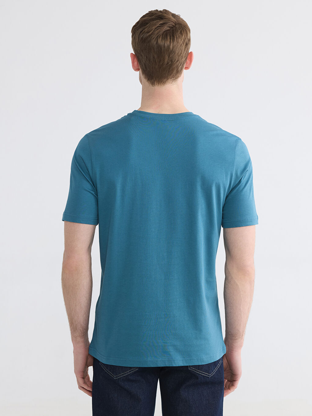 Man PETROL T-Shirt-5