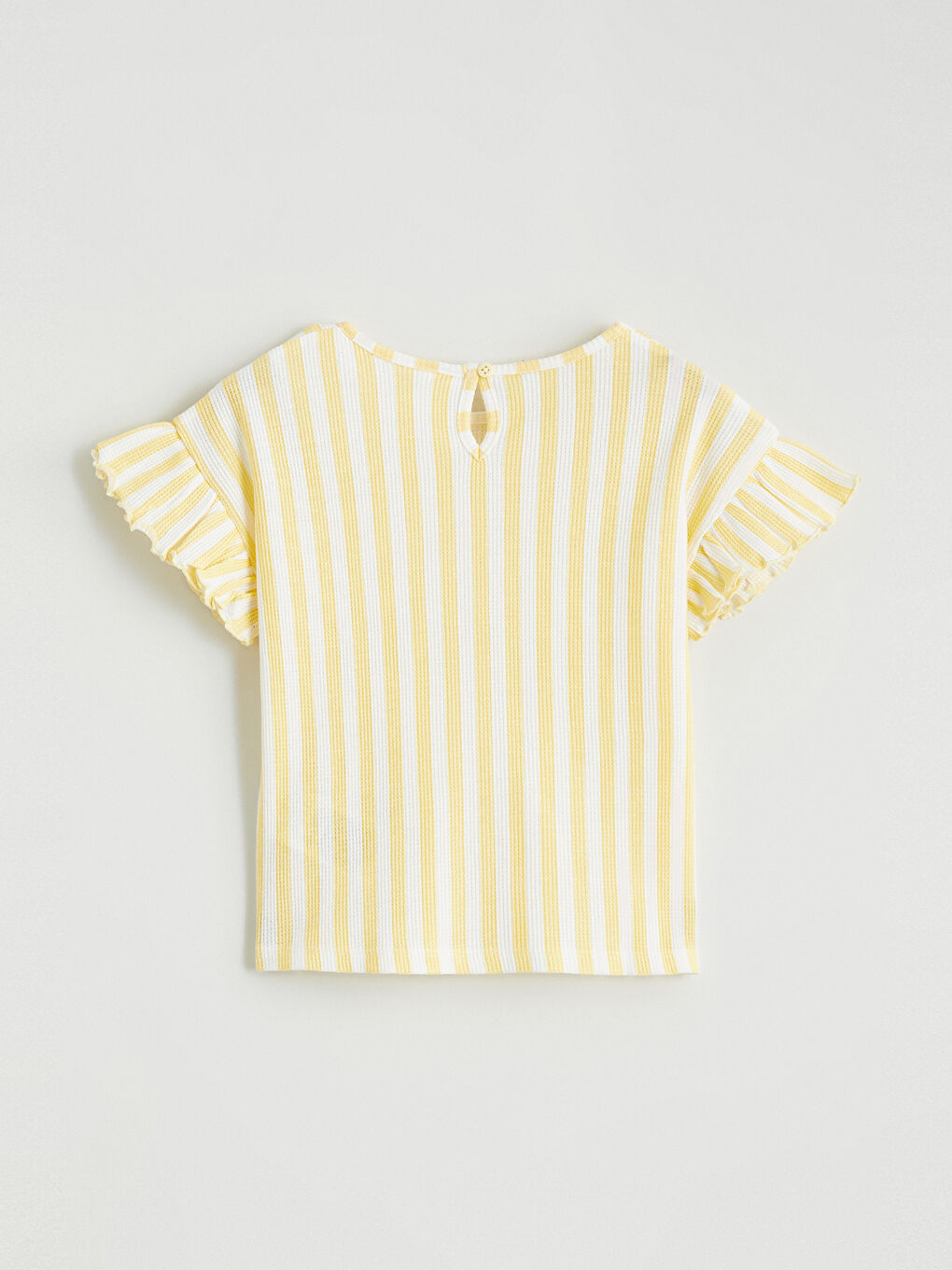 Embroidered crew-neck T-shirt and leggings set for girls.-3