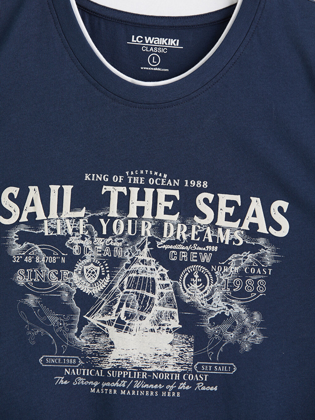 Man NAVY T-Shirt-8