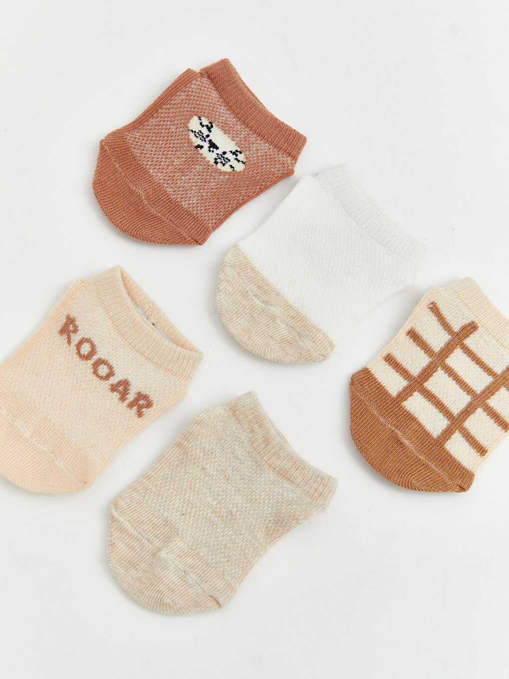 Baby Boy Trainer Socks 5-Pack-2