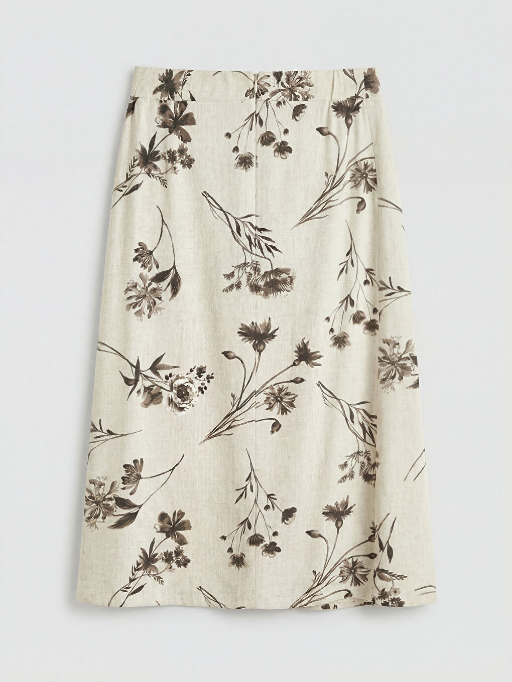 Ελαστική Μέση Φλοράλ Κλος Φούστα-4