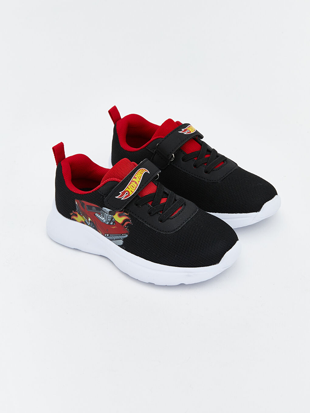 Кроссовки hot wheels с принтом для мальчиков